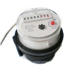 Medidor de água AMR / função de saída de pulso Medidor de água / medidor de água de plástico simples